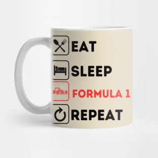 Eat sleep formula repeat Mug